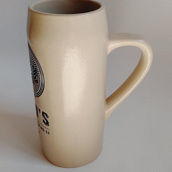 RARE Beau's Brewery Stoneware Stein Tractor Logo - Picture 2 of 6